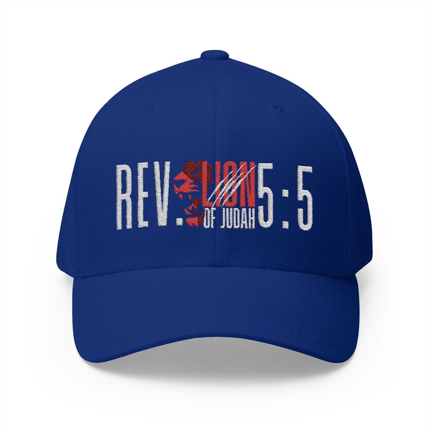 Lion of Judah - Triumphant Embroidered Faith Cap - Revelation 5:5 Structured Hat