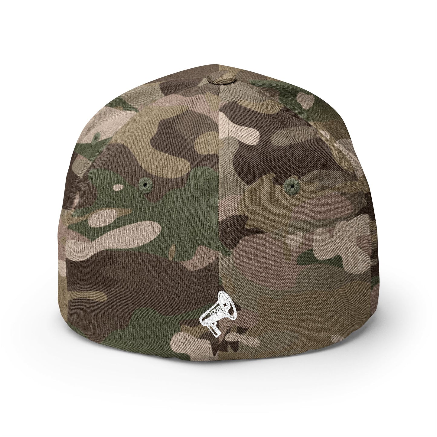 Loud Wear - Say It Be It! -Print All Over Embroidered Cap - Stylish Closed-Back Hat for Trendsetters