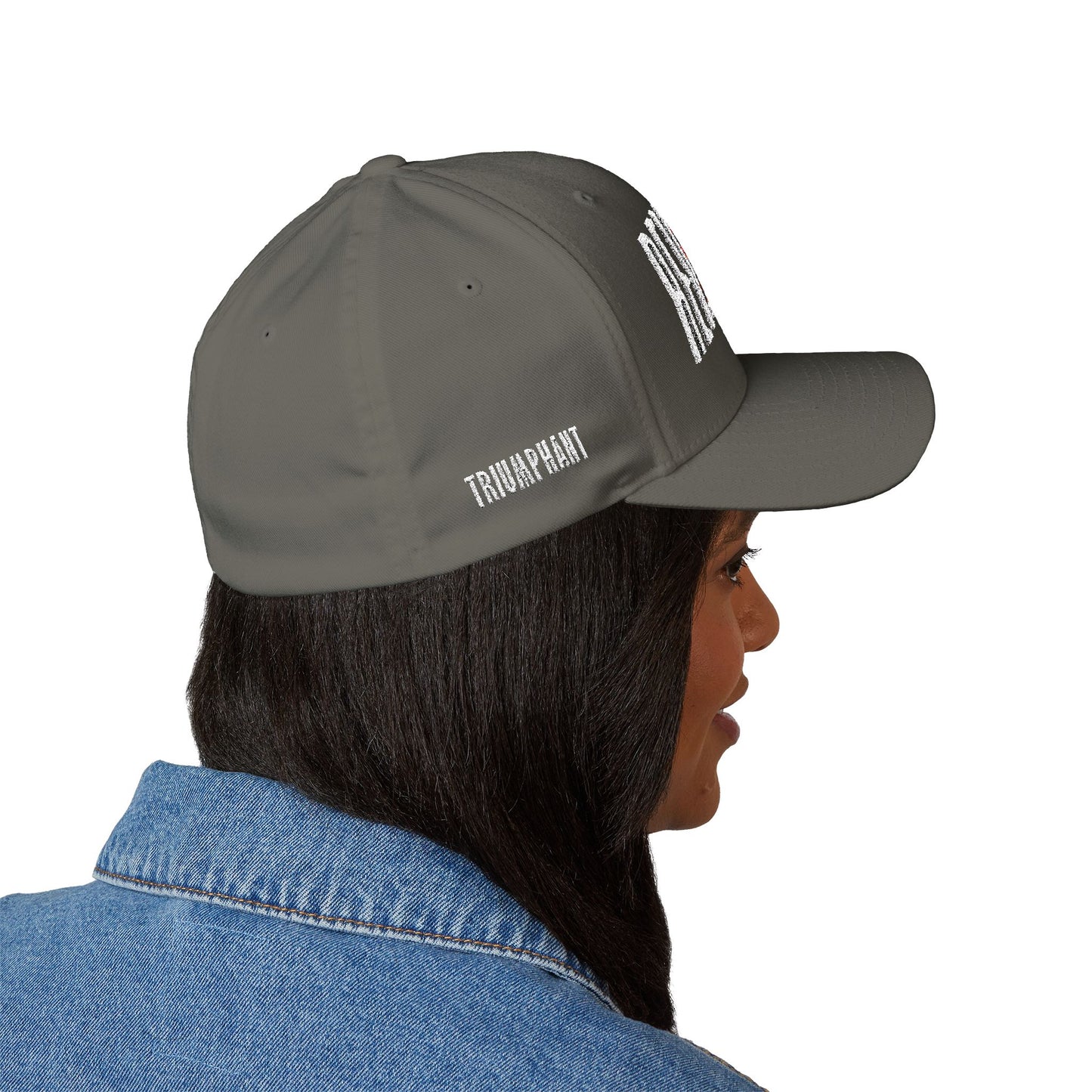 Lion of Judah - Triumphant Embroidered Faith Cap - Revelation 5:5 Structured Hat
