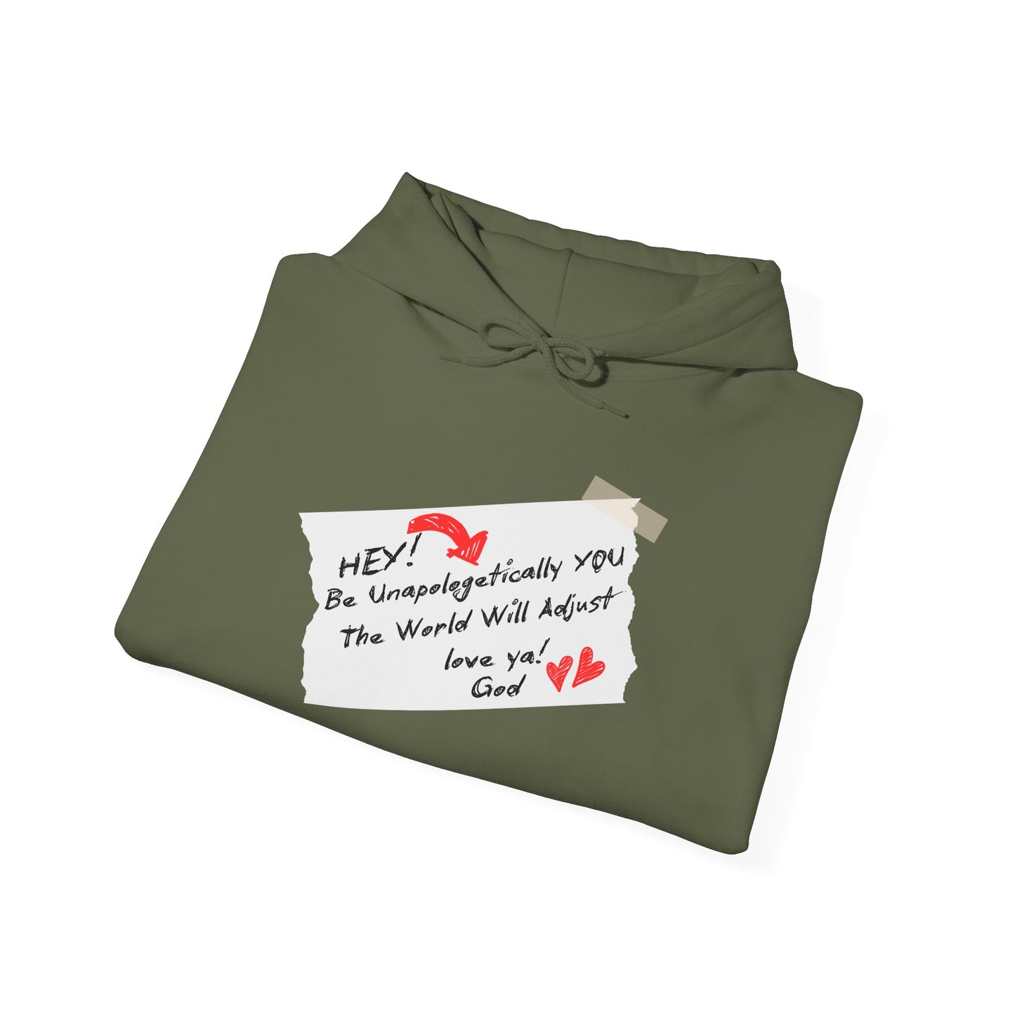 BE YOU - LOVE GOD - Heavy Blend™ Hooded Sweatshirt