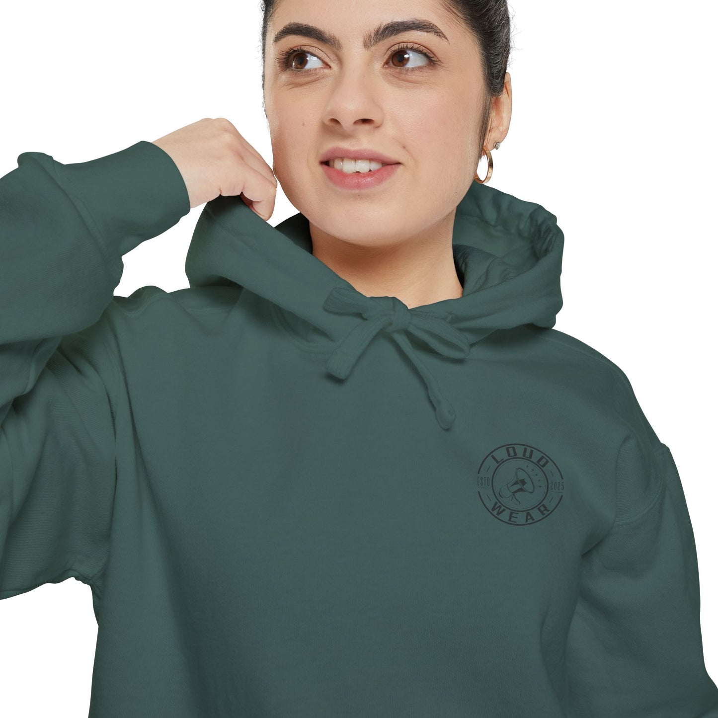 Limited Edition - Premium - Vintage - Music Heals - Garment-Dyed Hoodie