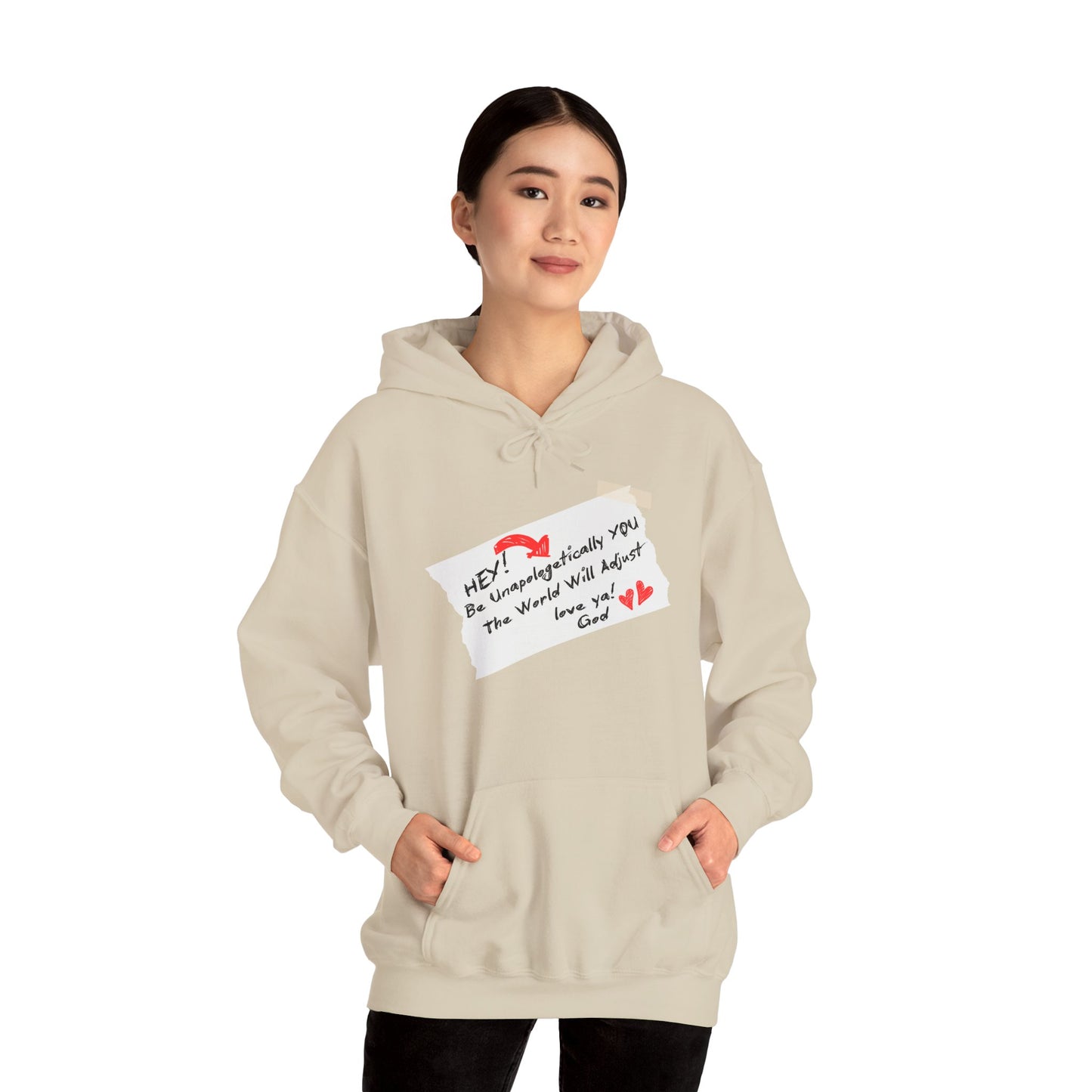 BE YOU - LOVE GOD - Heavy Blend™ Hooded Sweatshirt