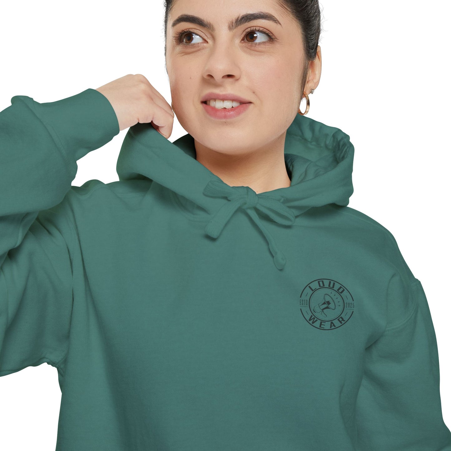 Limited Edition - Premium - Vintage - Music Heals - Garment-Dyed Hoodie