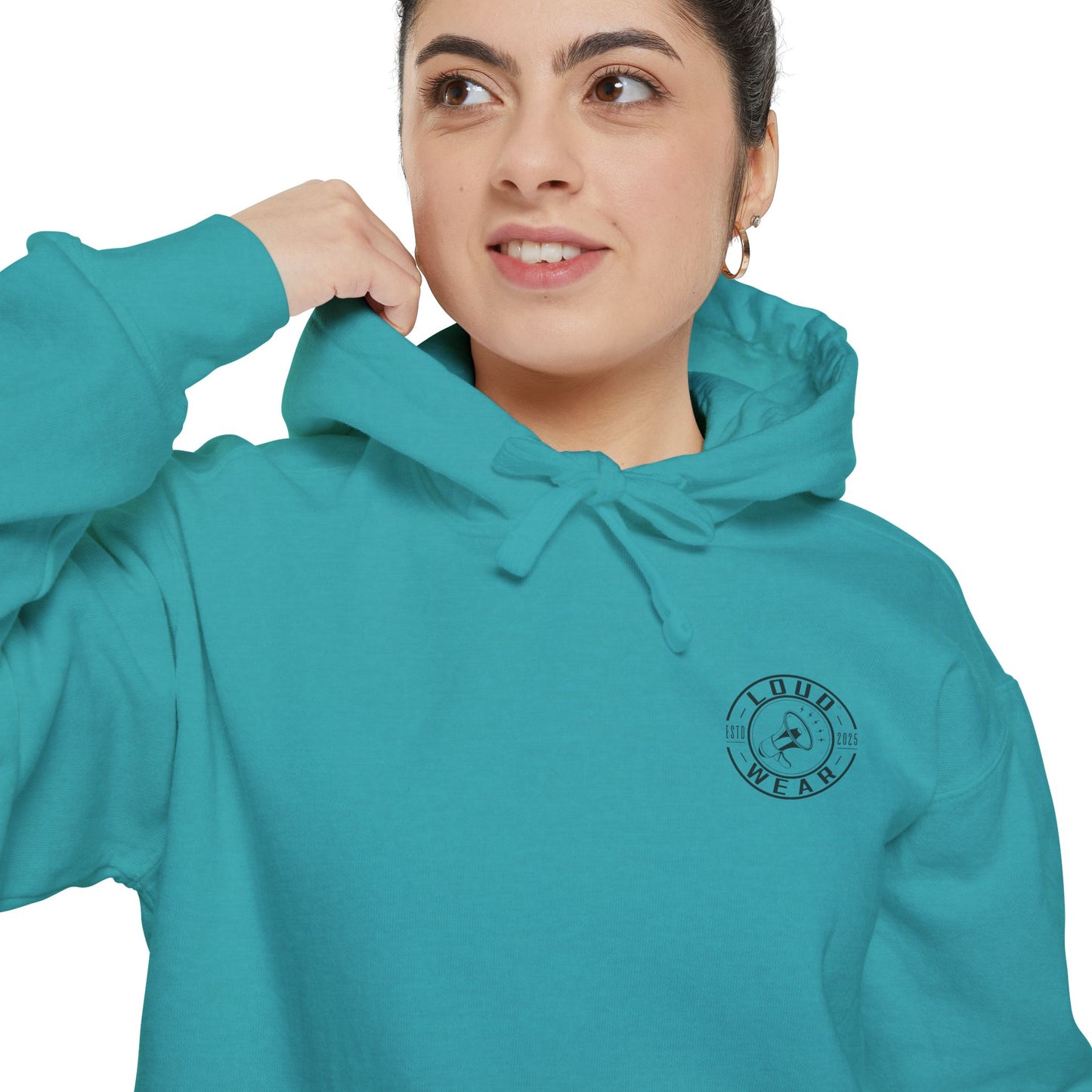 Limited Edition - Premium - Vintage - Music Heals - Garment-Dyed Hoodie