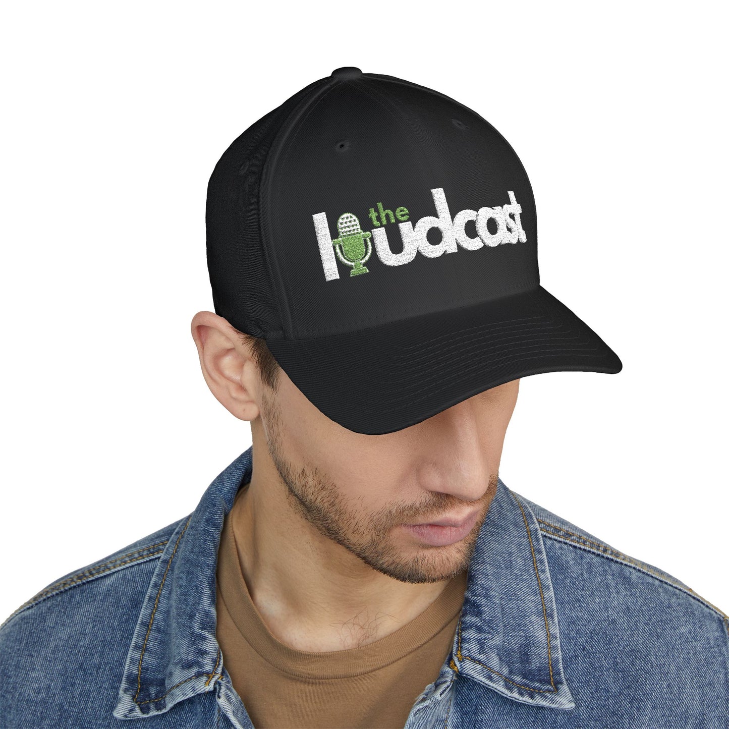 THE LOUDCAST Embroidered Cap - Stylish Baseball Hat for Podcast Lovers - Loud Wear Brand