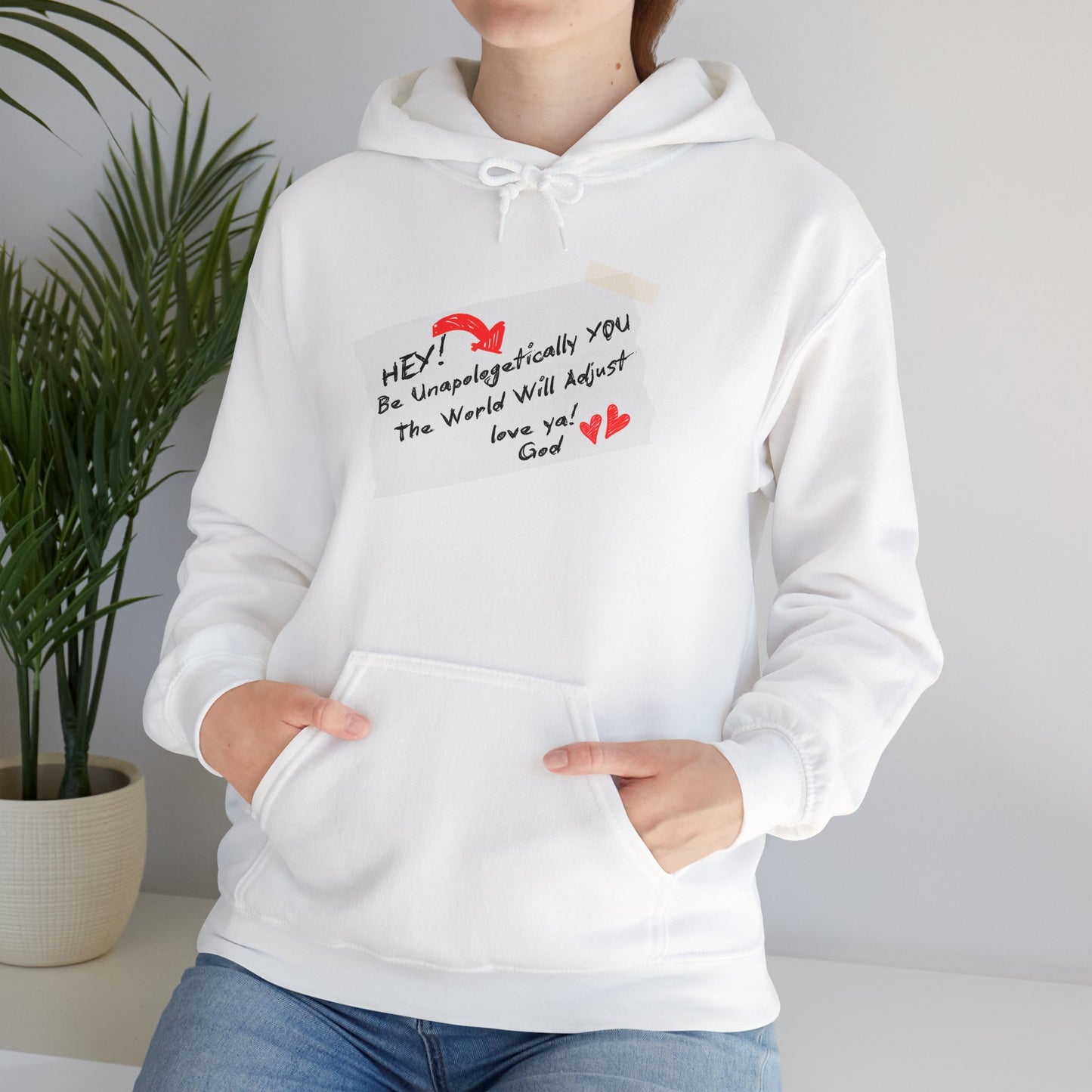 BE YOU - LOVE GOD - Heavy Blend™ Hooded Sweatshirt