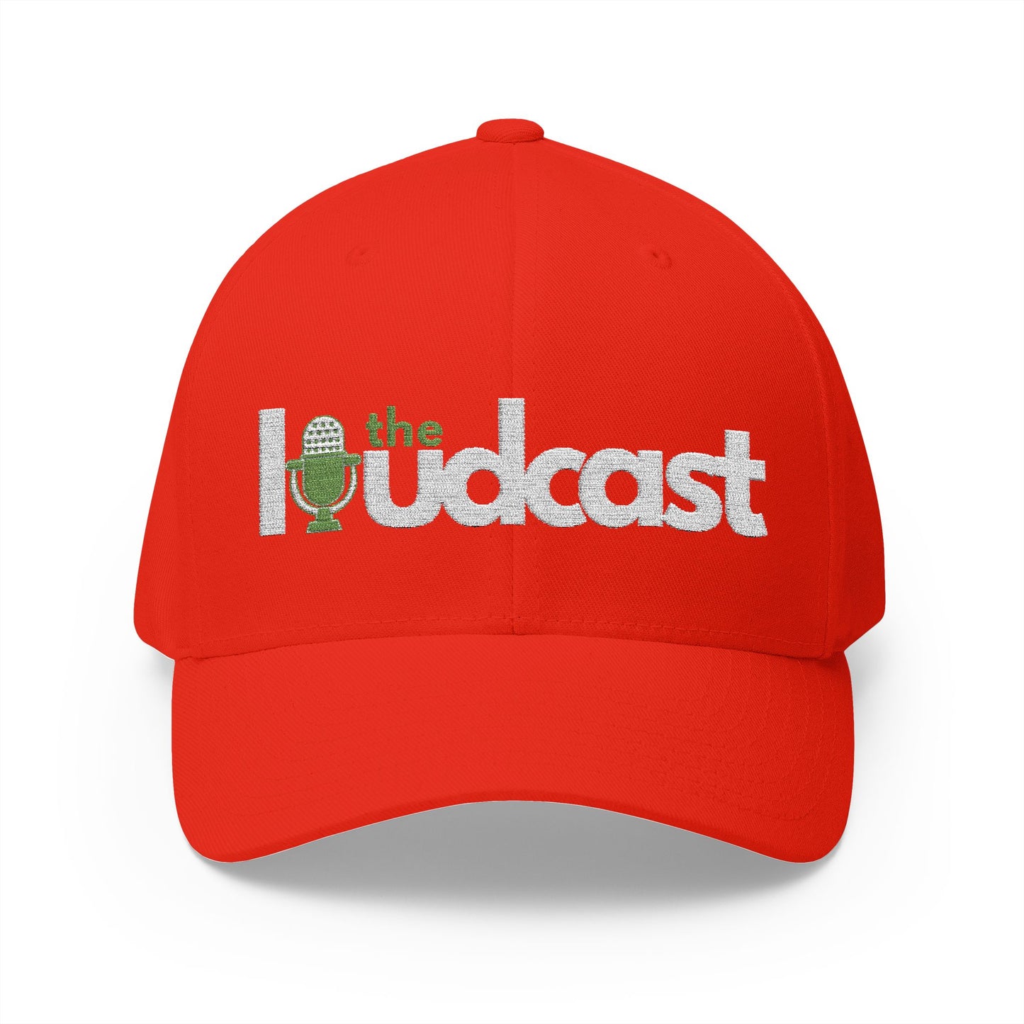 THE LOUDCAST Embroidered Cap - Stylish Baseball Hat for Podcast Lovers - Loud Wear Brand