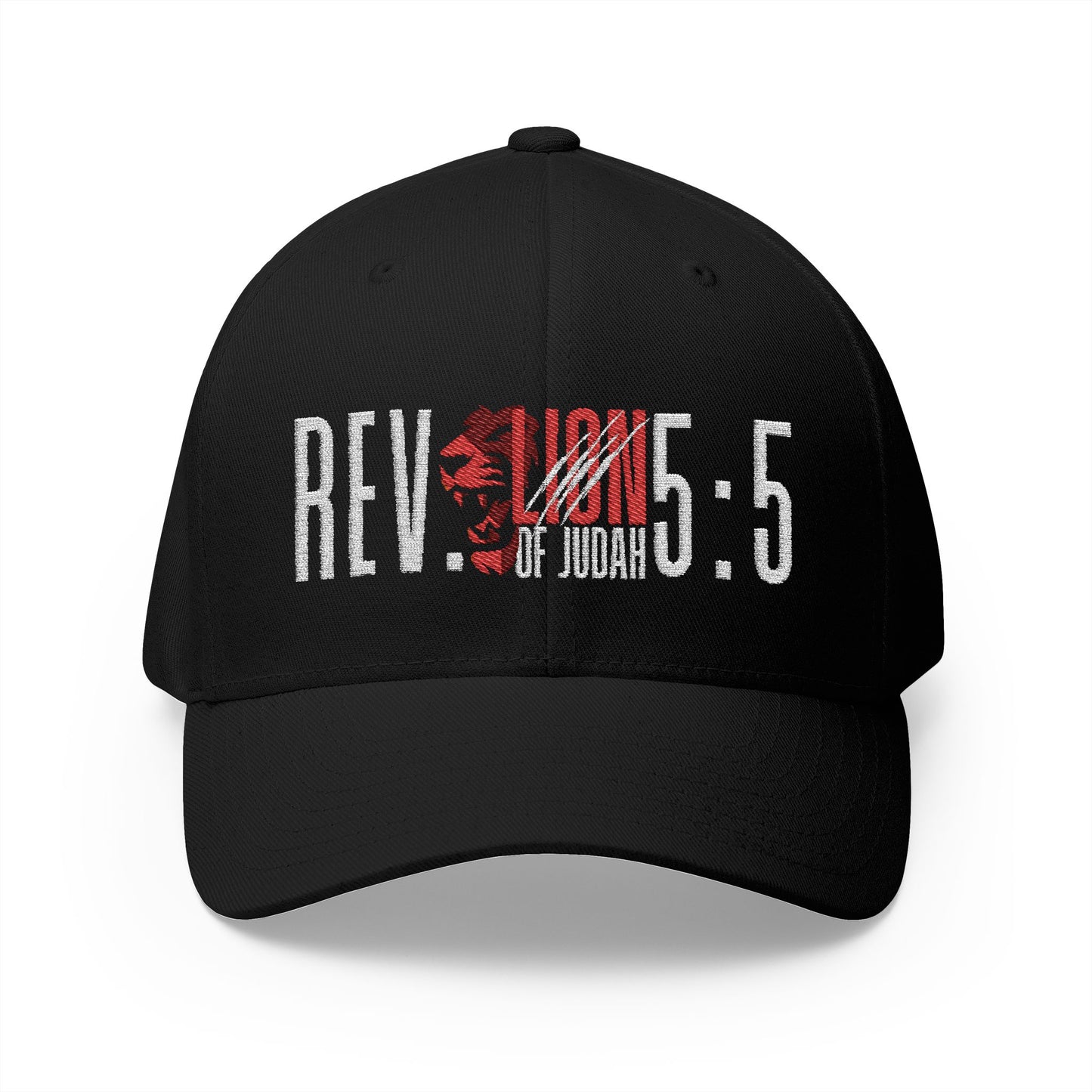 Lion of Judah - Triumphant Embroidered Faith Cap - Revelation 5:5 Structured Hat