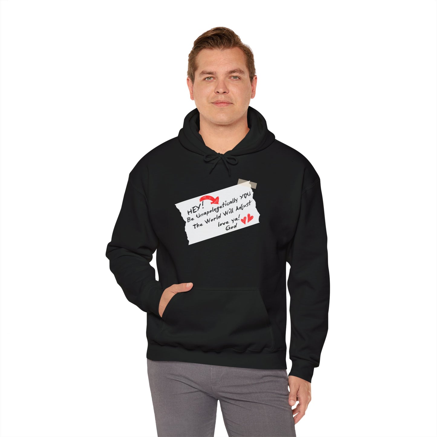 BE YOU - LOVE GOD - Heavy Blend™ Hooded Sweatshirt