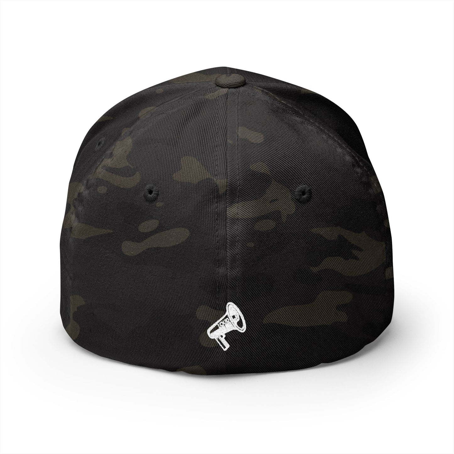 Loud Wear - Say It Be It! -Print All Over Embroidered Cap - Stylish Closed-Back Hat for Trendsetters