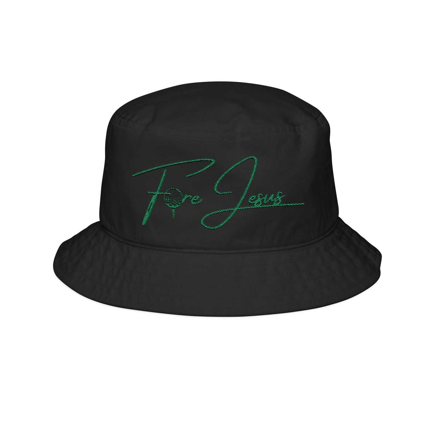'FORE JESUS' Embroidered Bucket Hat - 'Fore Jesus' Golf Design - Perfect for Christians and Golf Lovers - Loud Wear