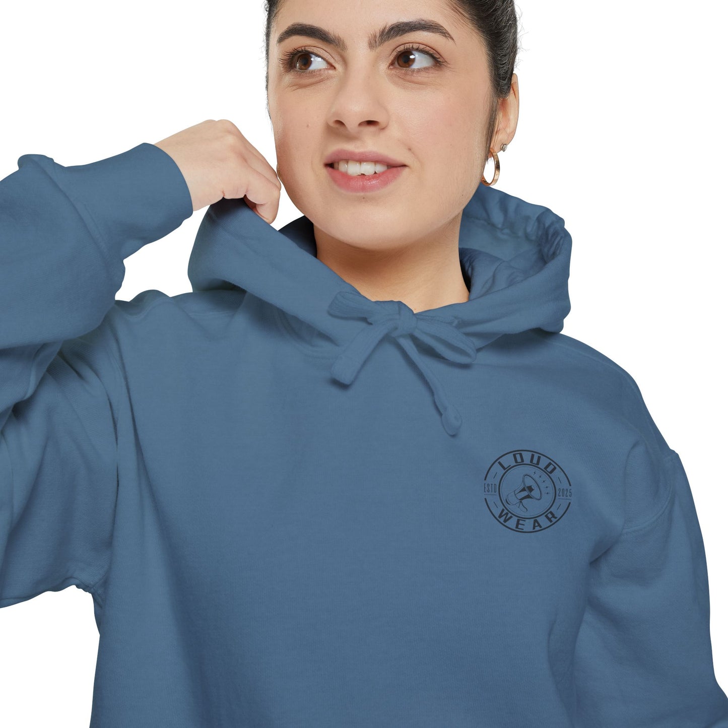 Limited Edition - Premium - Vintage - Music Heals - Garment-Dyed Hoodie
