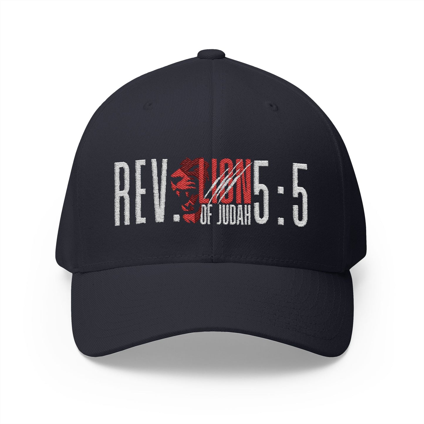 Lion of Judah - Triumphant Embroidered Faith Cap - Revelation 5:5 Structured Hat