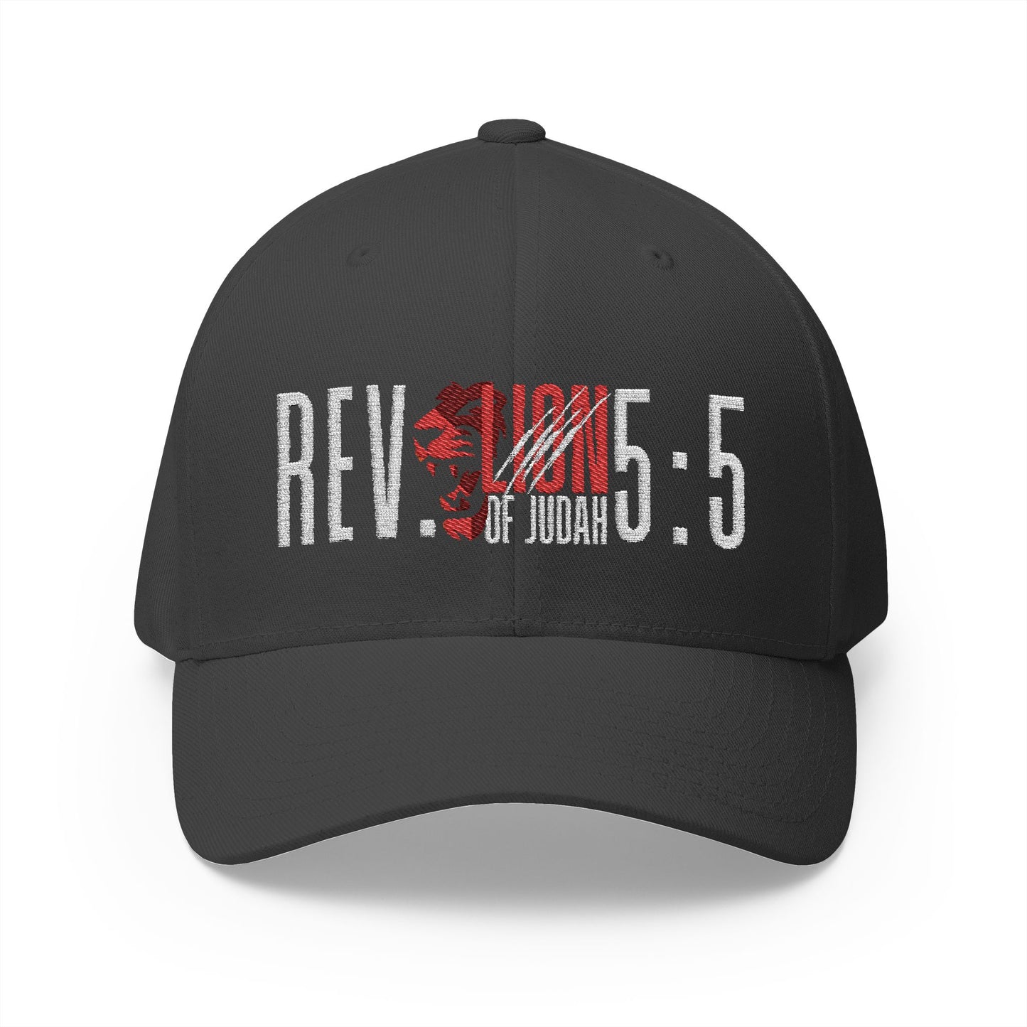 Lion of Judah - Triumphant Embroidered Faith Cap - Revelation 5:5 Structured Hat