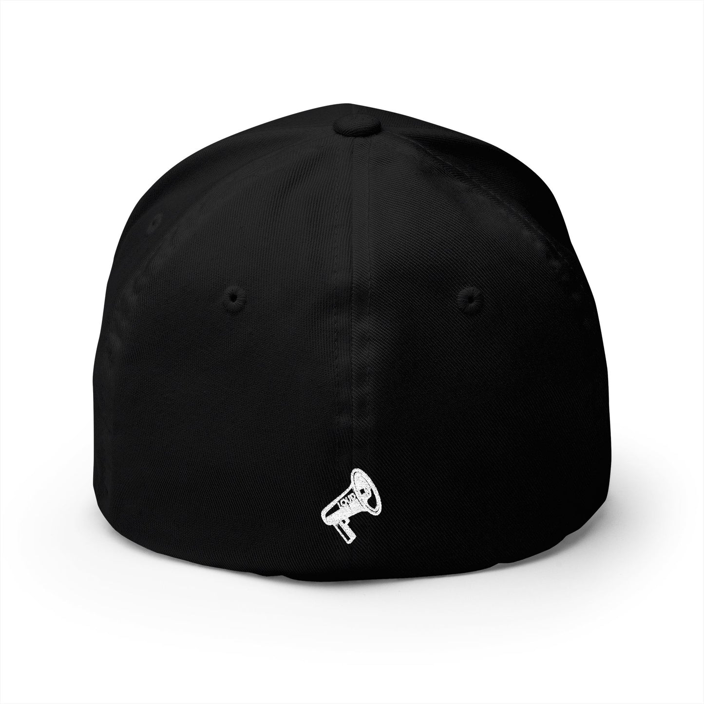 Loud Wear - Say It Be It! -Print All Over Embroidered Cap - Stylish Closed-Back Hat for Trendsetters