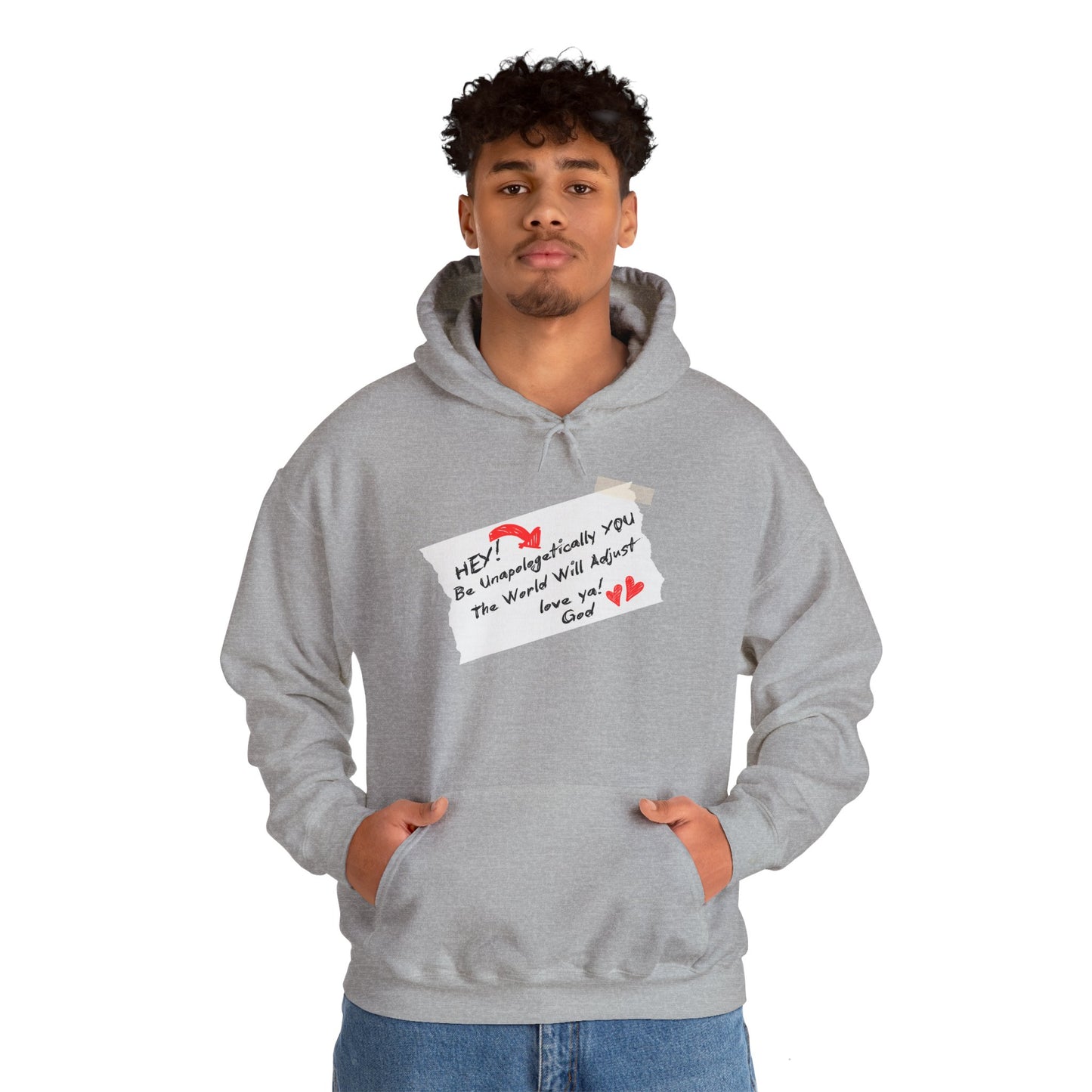 BE YOU - LOVE GOD - Heavy Blend™ Hooded Sweatshirt