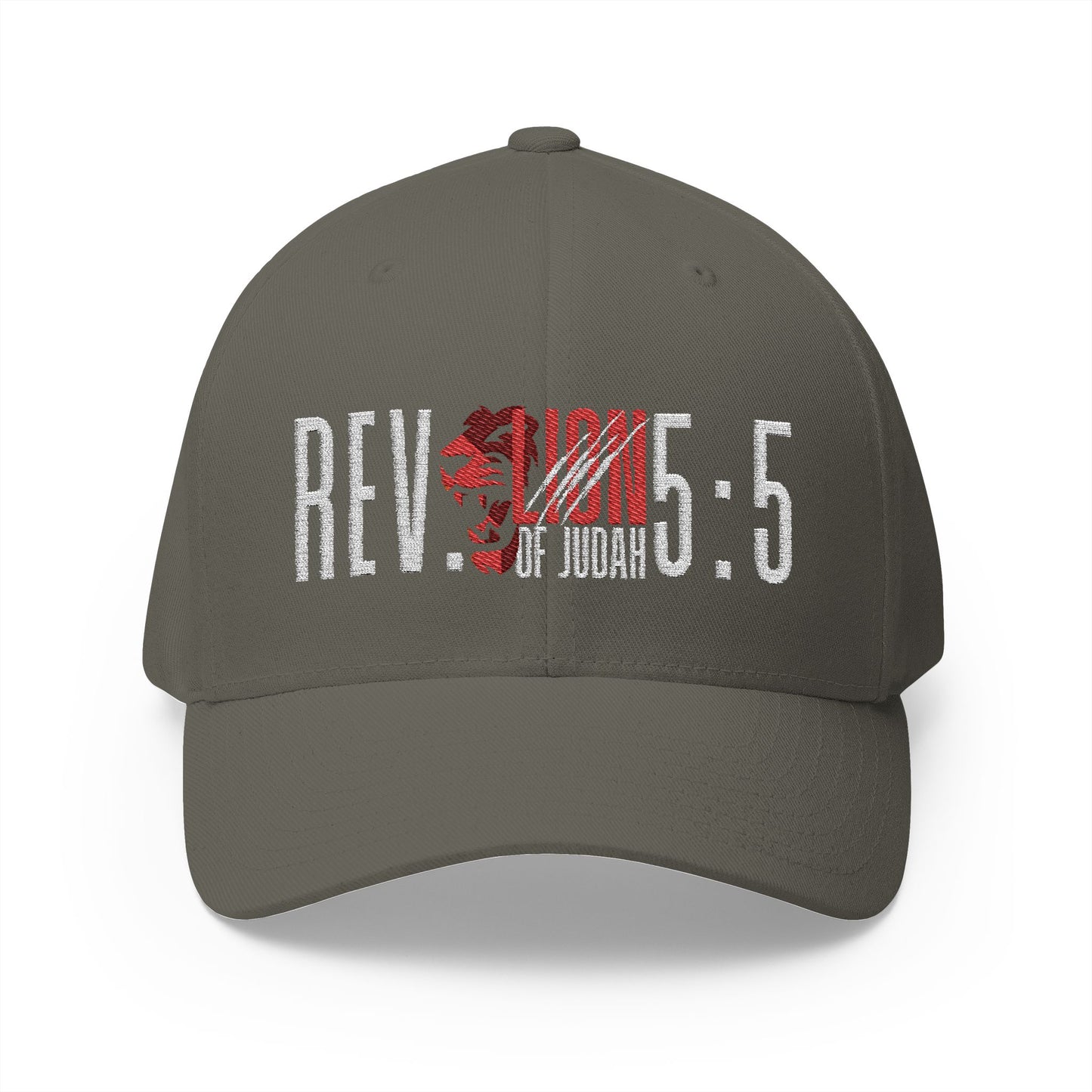 Lion of Judah - Triumphant Embroidered Faith Cap - Revelation 5:5 Structured Hat
