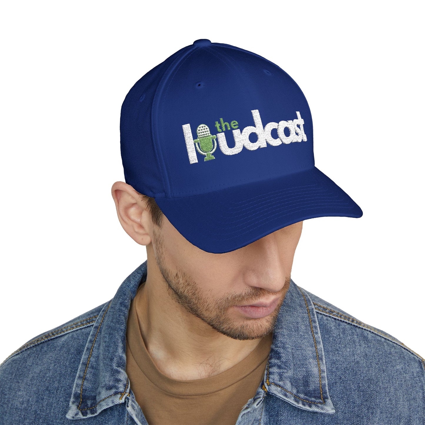 THE LOUDCAST Embroidered Cap - Stylish Baseball Hat for Podcast Lovers - Loud Wear Brand
