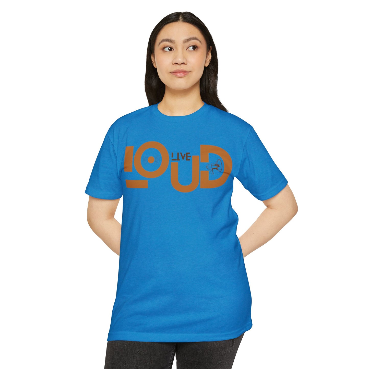 Live Loud - Unisex CVC Jersey T-Shirt - LOUD WEAR -