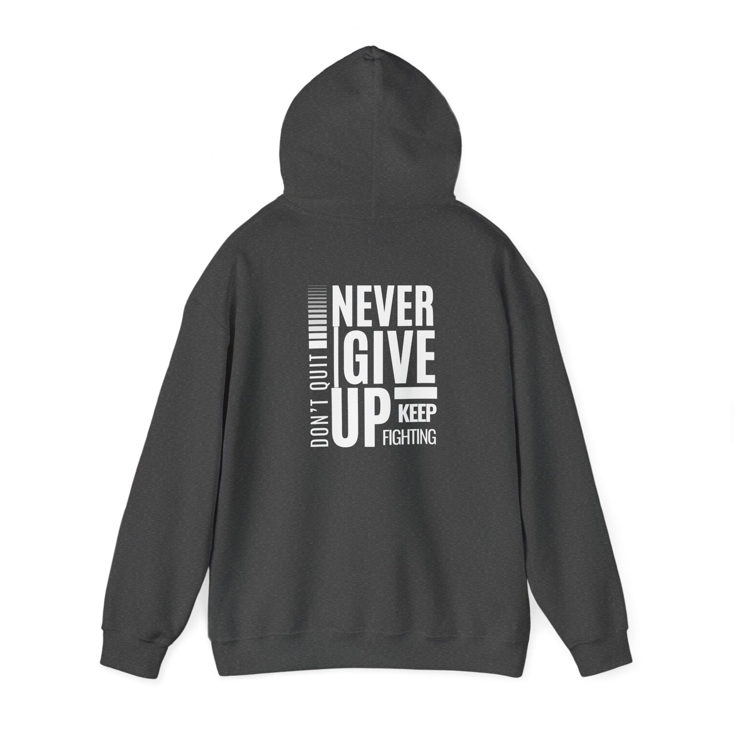 Just Win - Front Back design -  Heavy Blend™ Hooded Sweatshirt