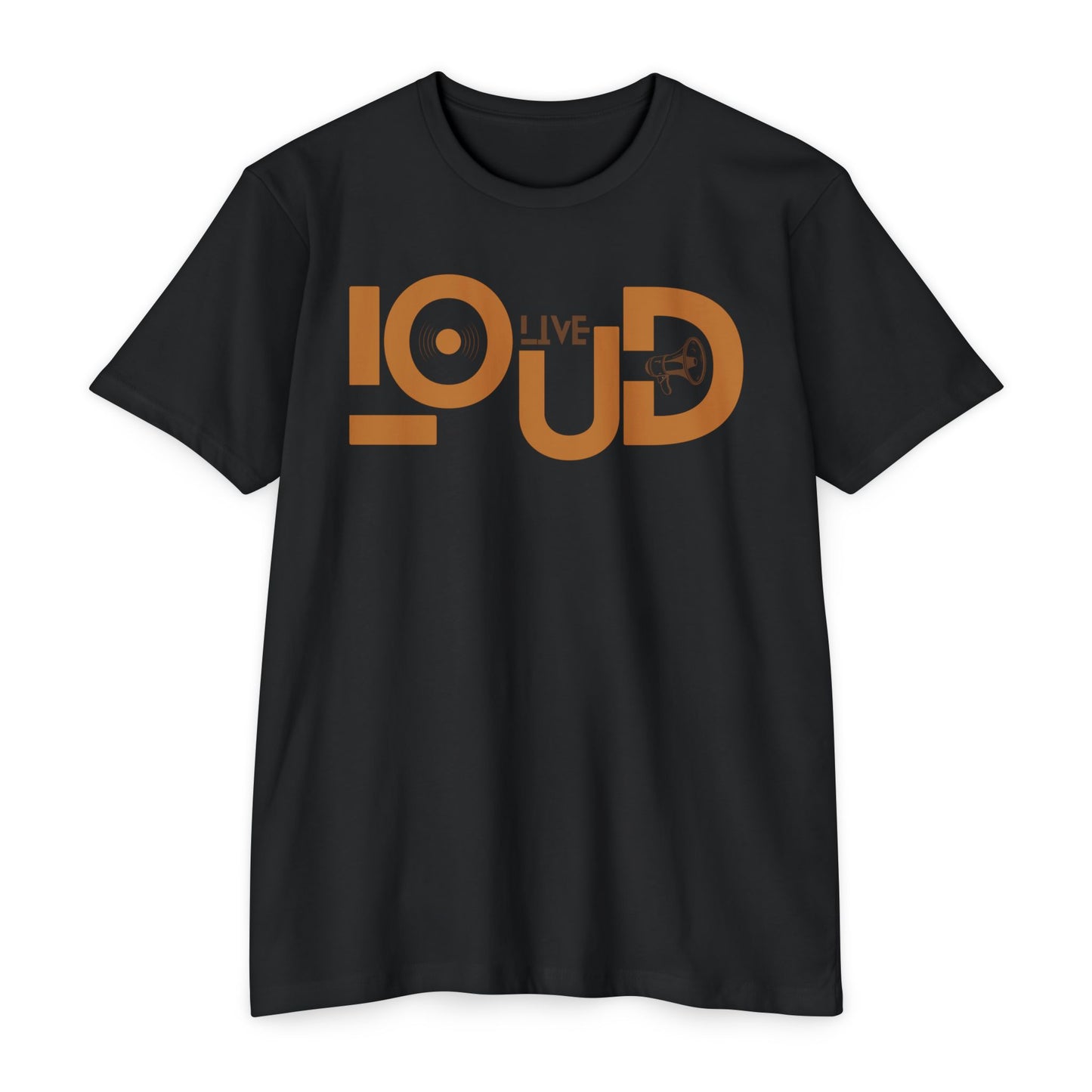 Live Loud - Unisex CVC Jersey T-Shirt - LOUD WEAR -