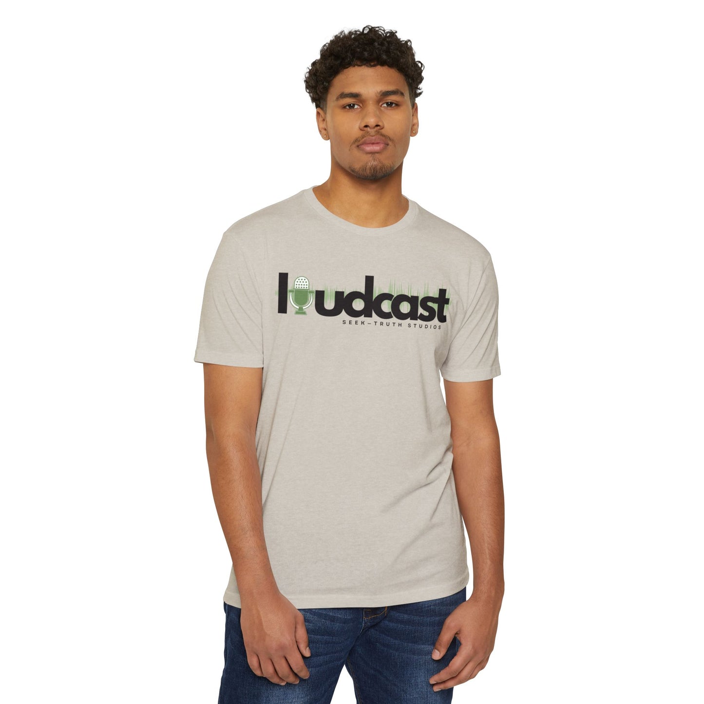 The Loudcast Unisex T-Shirt - Seek Truth Studios - Loud Wear Brand - Casual & Comfortable