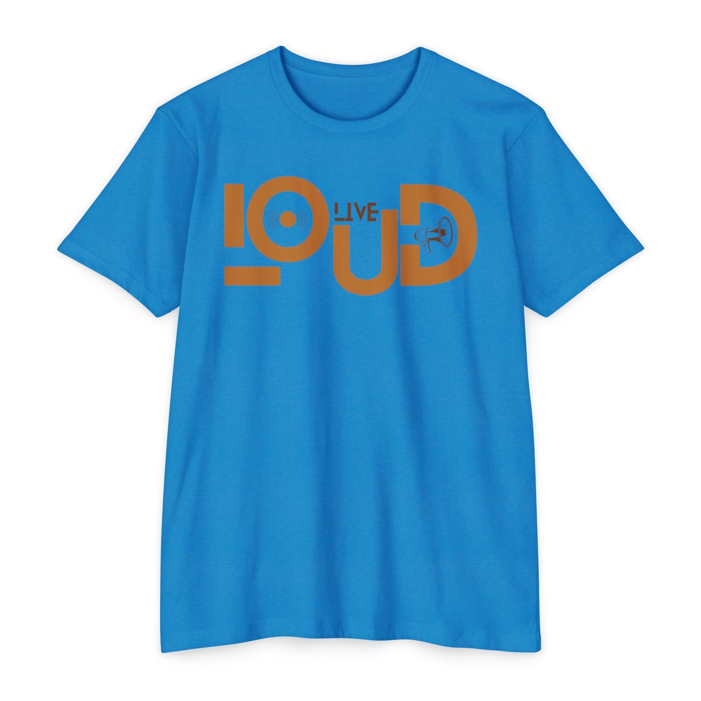 Live Loud - Unisex CVC Jersey T-Shirt - LOUD WEAR -