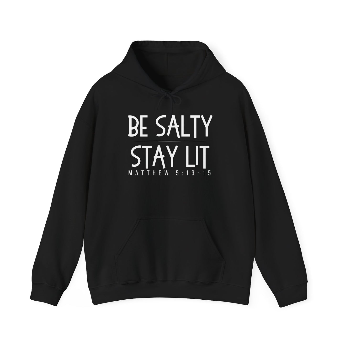 Be Salty Stay Lit Unisex Heavy Blend™ Hooded Sweatshirt