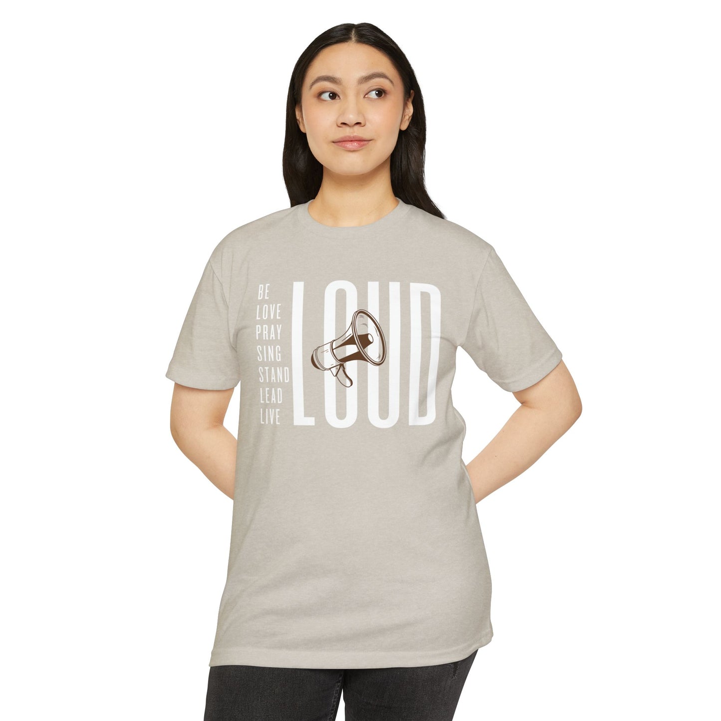 Be 'LOUD' - Unisex CVC Jersey T-Shirt - Loud Wear