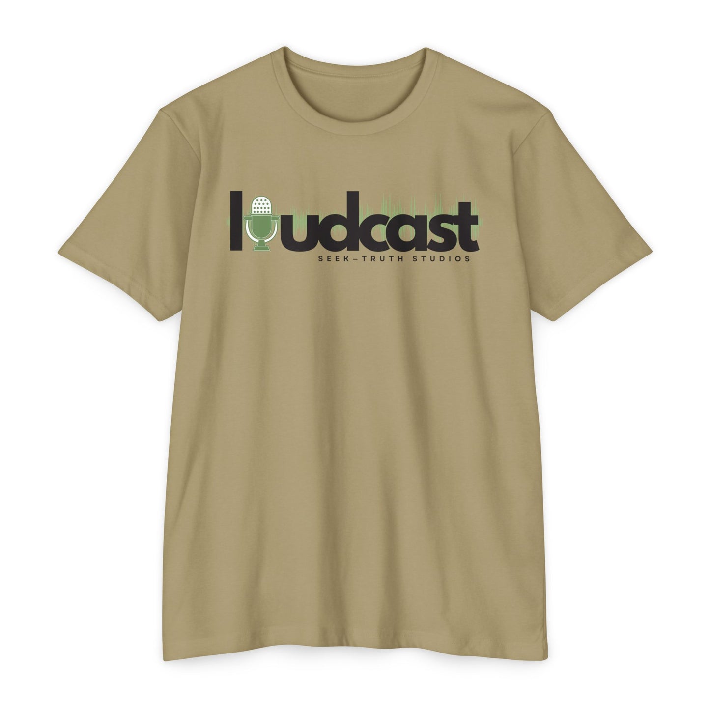 The Loudcast Unisex T-Shirt - Seek Truth Studios - Loud Wear Brand - Casual & Comfortable