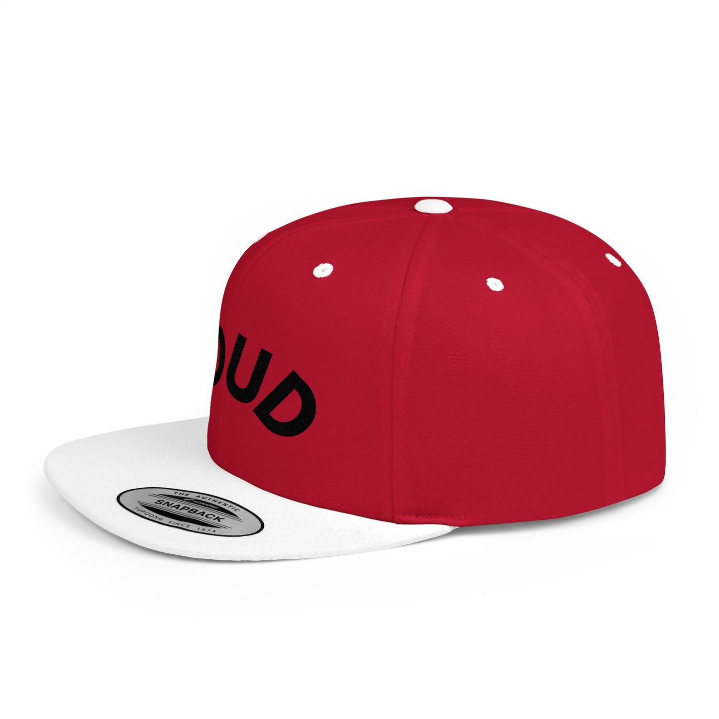 'LOUD' - Flat Bill Snapback Hat - Loud Wear Brand - Loud Wear