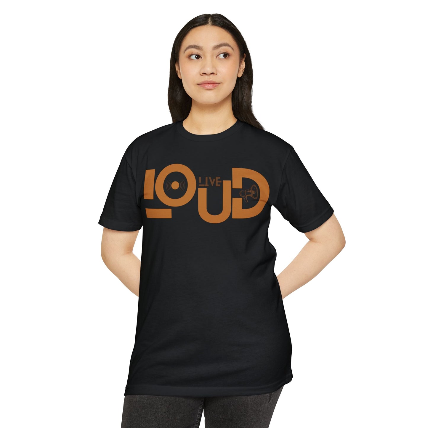 Live Loud - Unisex CVC Jersey T-Shirt - LOUD WEAR -