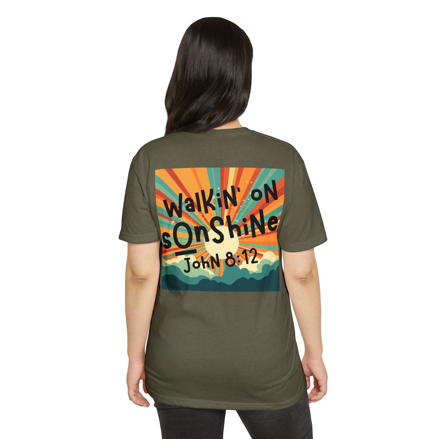 Walkin' on Sunshine - T-Shirt - Faith Apparel - Loud Wear Brand - Unisex CVC Jersey T-Shirts