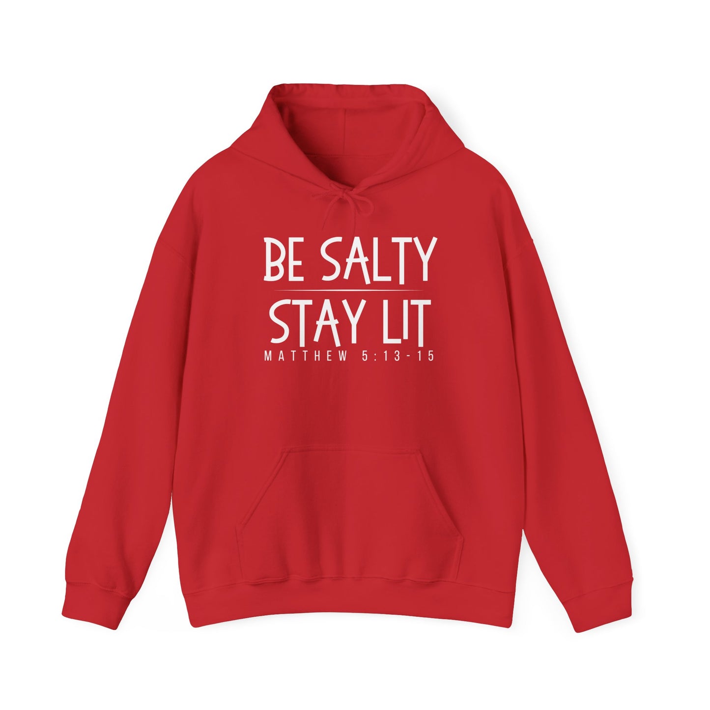 Be Salty Stay Lit Unisex Heavy Blend™ Hooded Sweatshirt