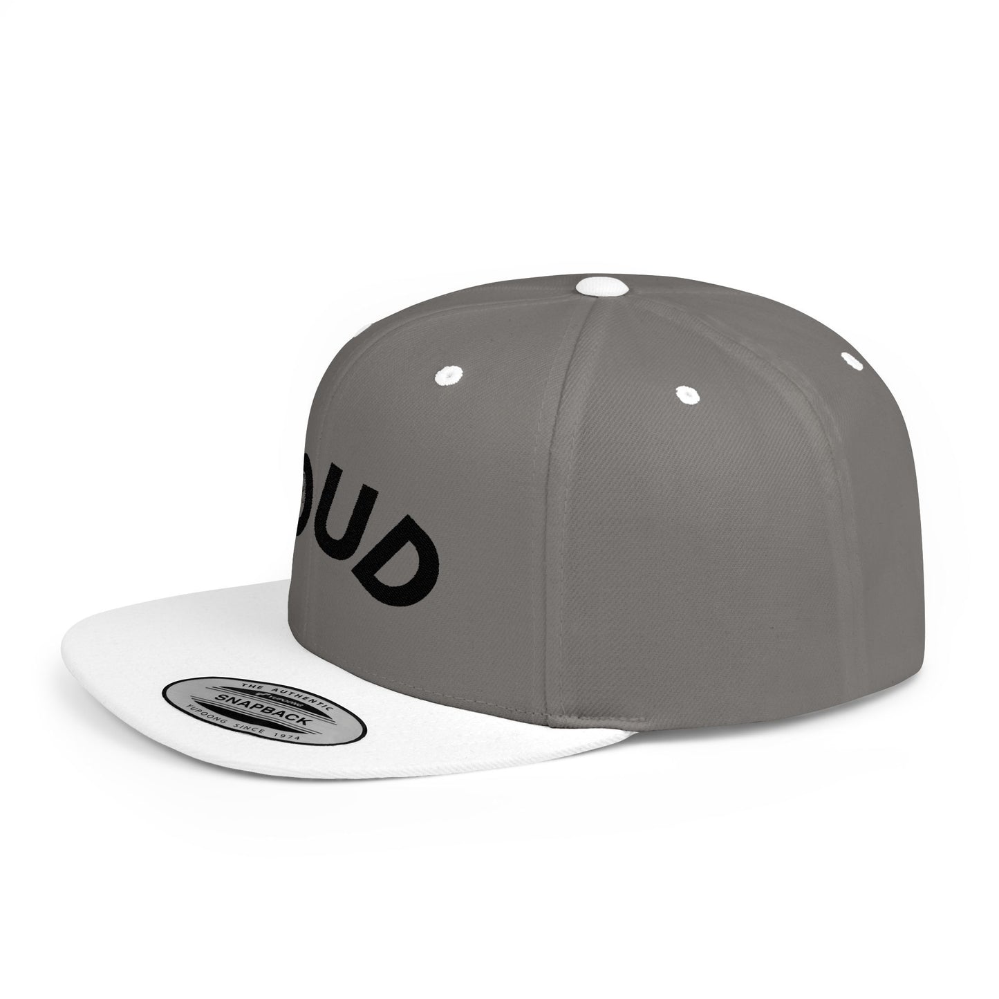 'LOUD' - Flat Bill Snapback Hat - Loud Wear Brand - Loud Wear