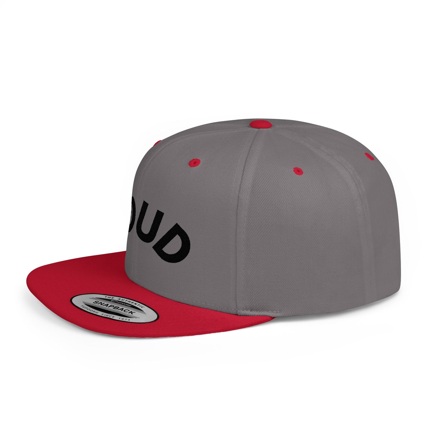 'LOUD' - Flat Bill Snapback Hat - Loud Wear Brand - Loud Wear