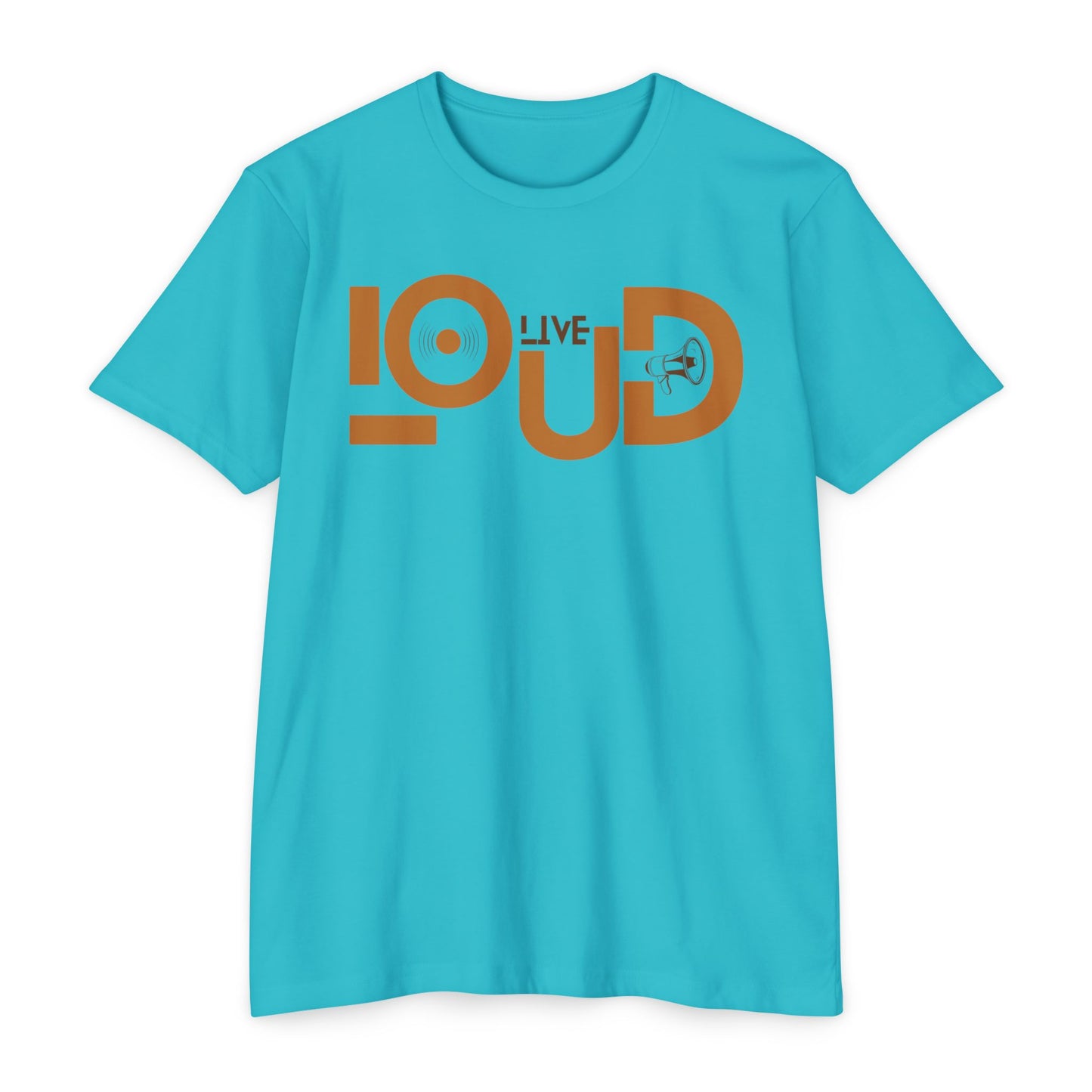 Live Loud - Unisex CVC Jersey T-Shirt - LOUD WEAR -