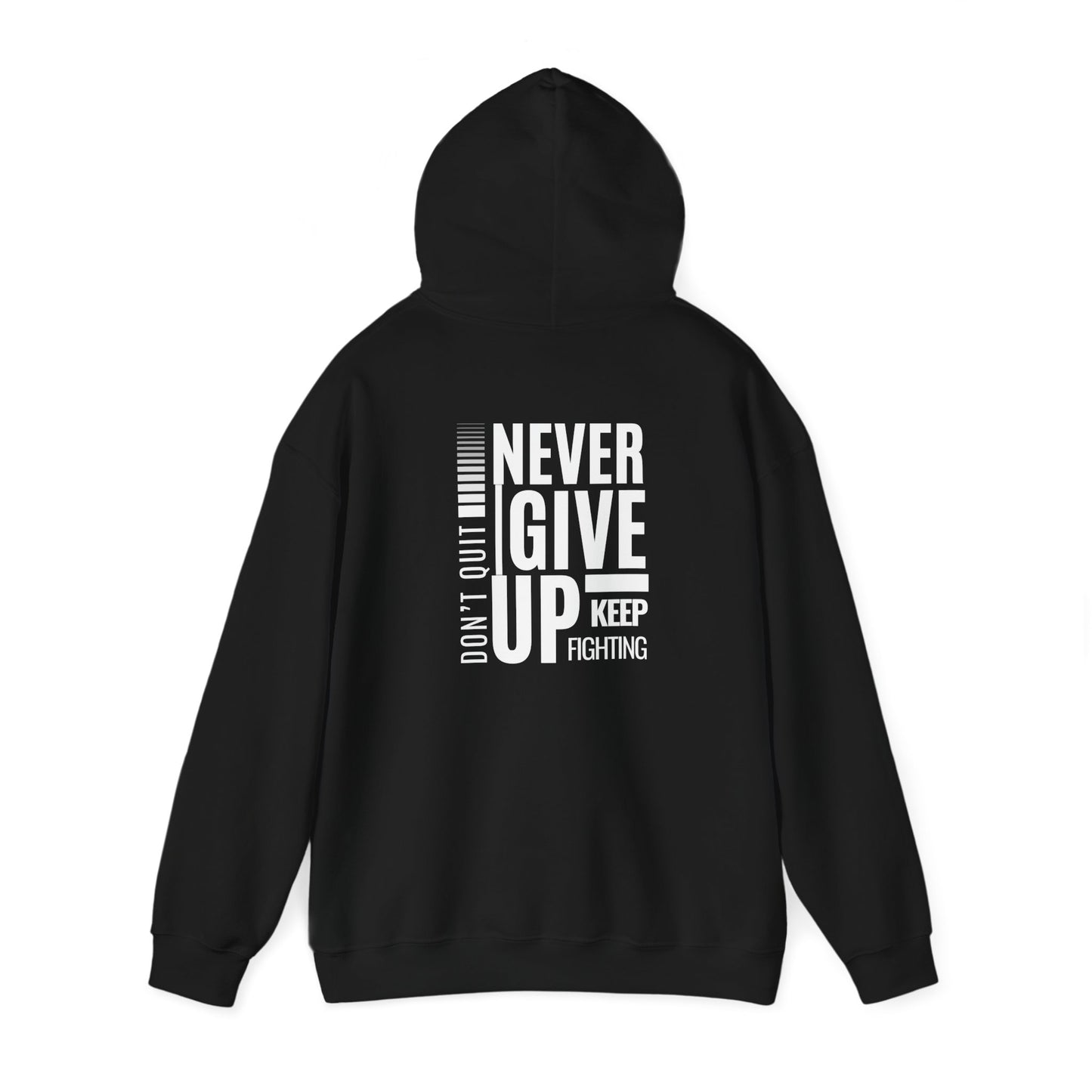 Just Win - Front Back design -  Heavy Blend™ Hooded Sweatshirt