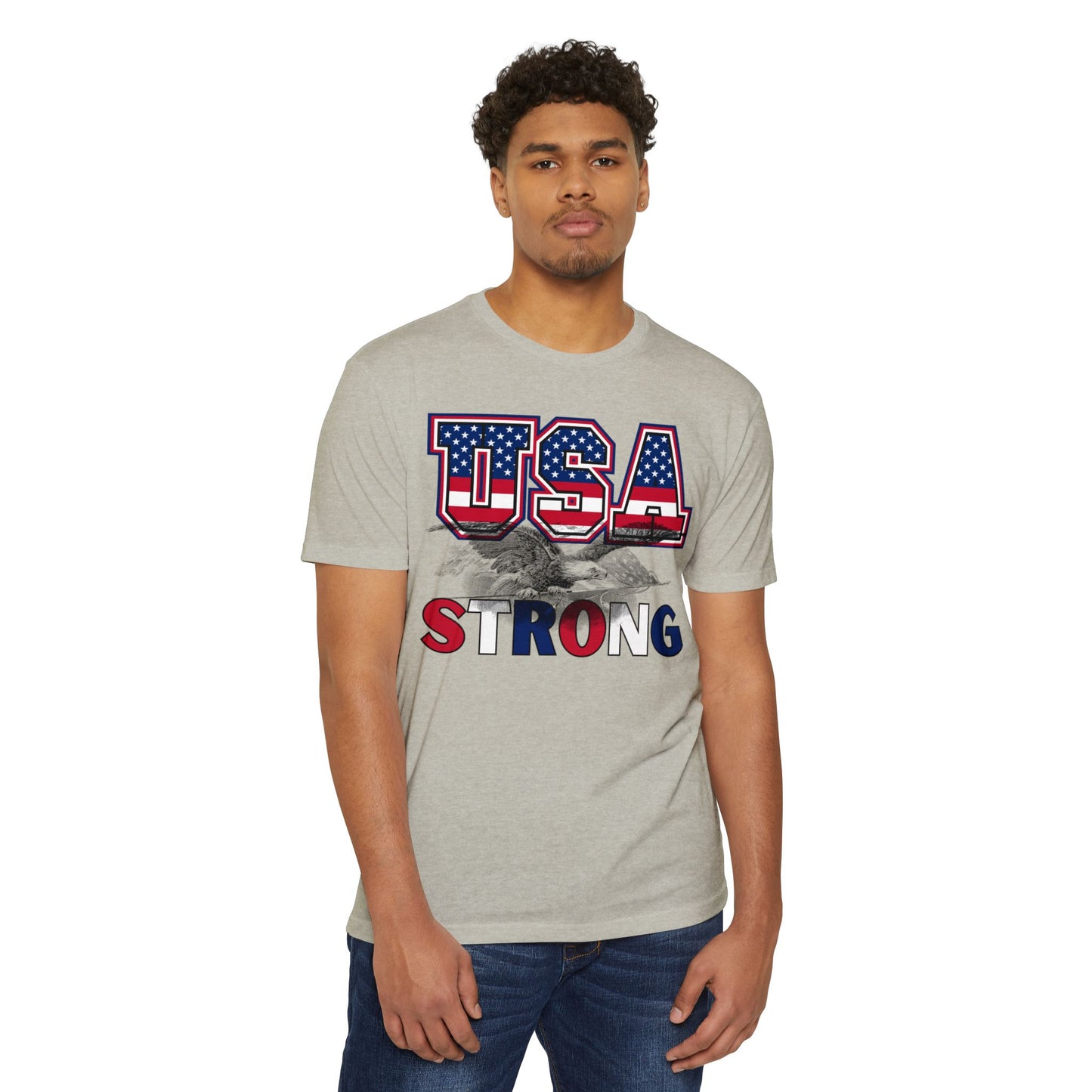 USA Strong - T-Shirt - Loud Wear