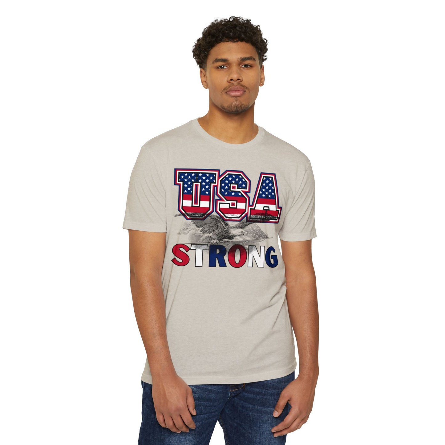 USA Strong - T-Shirt - Loud Wear