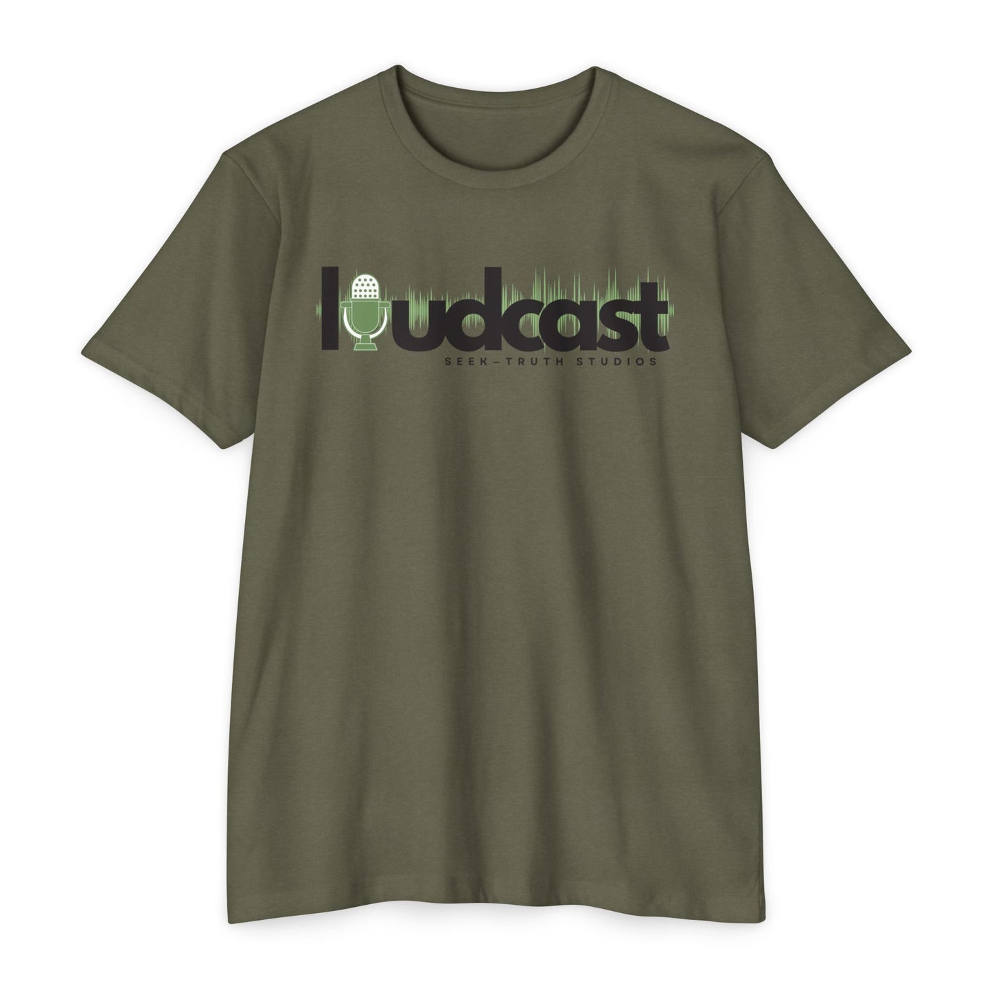 The Loudcast Unisex T-Shirt - Seek Truth Studios - Loud Wear Brand - Casual & Comfortable