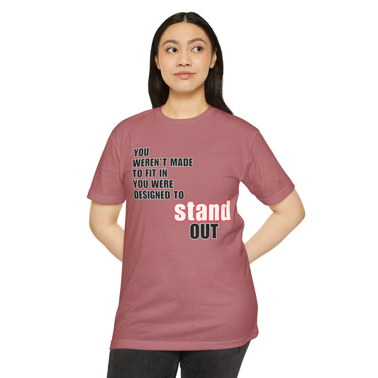 Stand Out - Unisex CVC Jersey T-Shirt - Loud Wear