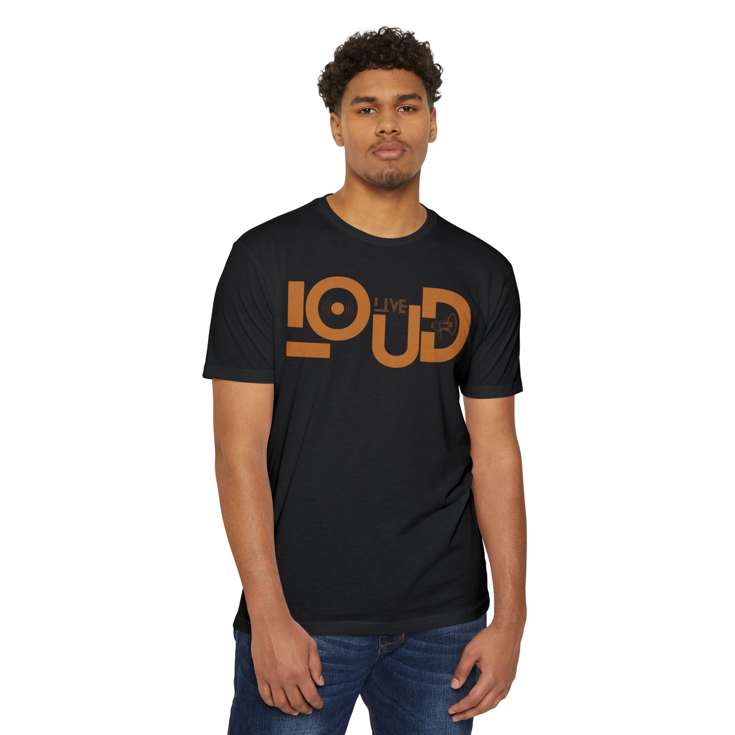 Live Loud - Unisex CVC Jersey T-Shirt - LOUD WEAR -