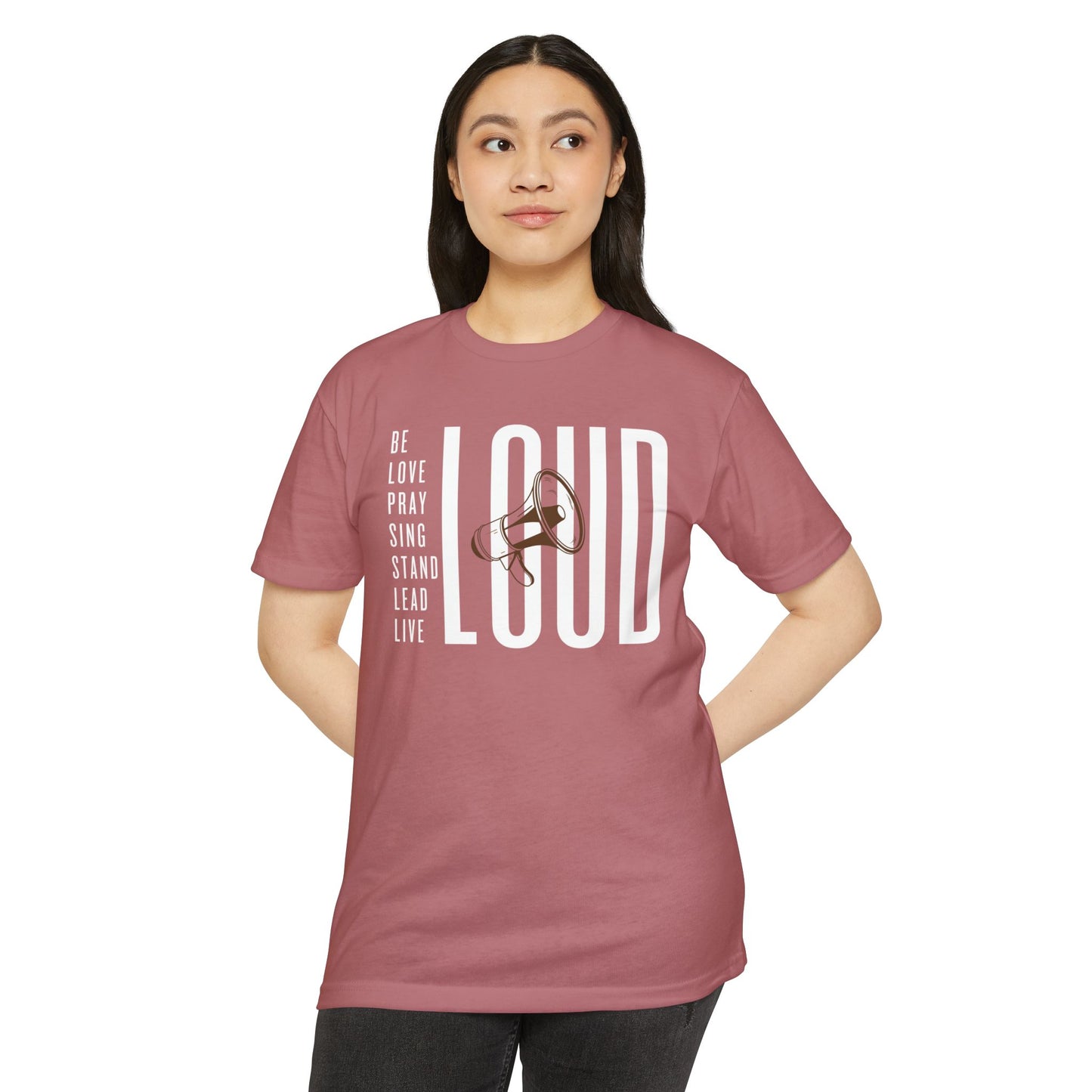 Be 'LOUD' - Unisex CVC Jersey T-Shirt - Loud Wear