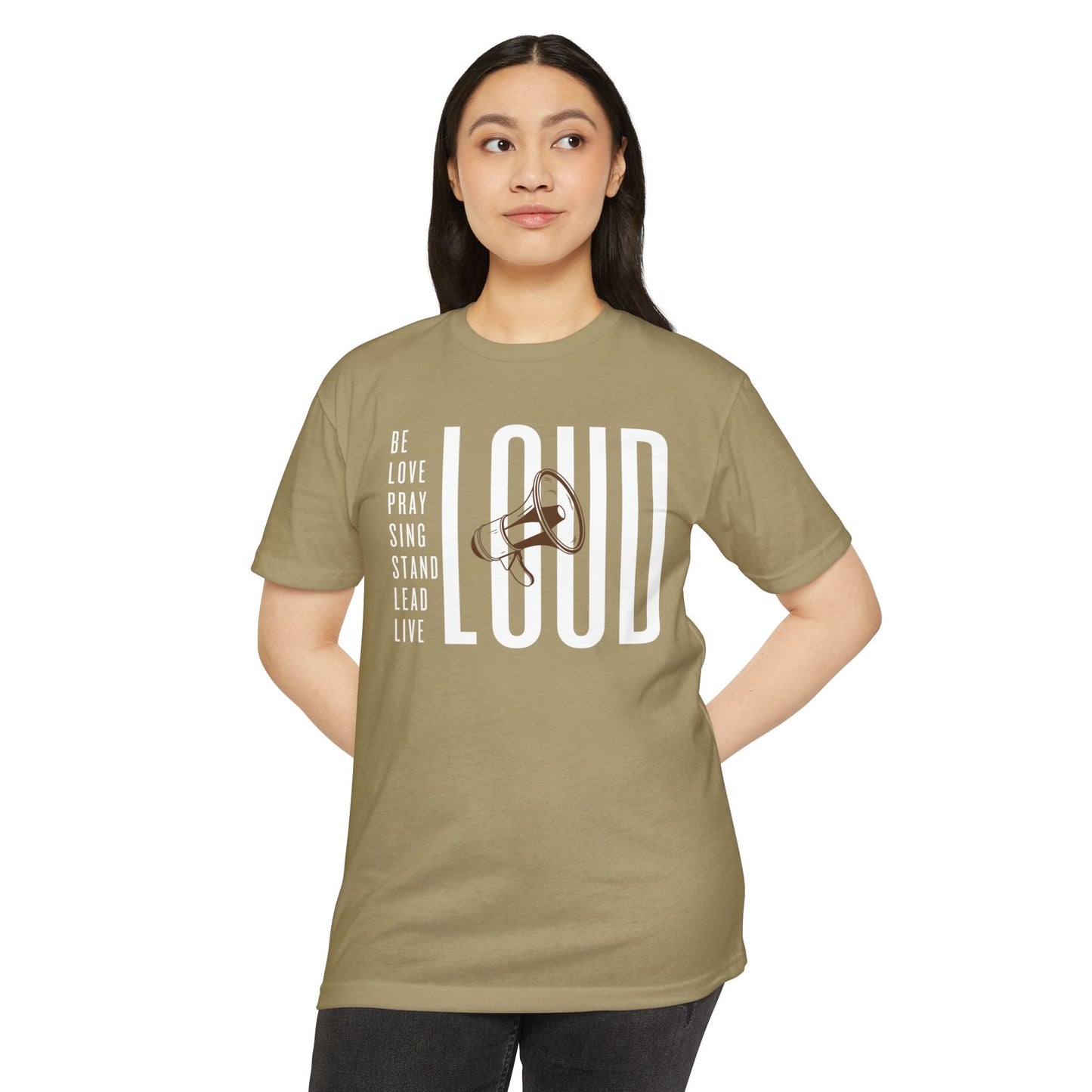 Be 'LOUD' - Unisex CVC Jersey T-Shirt - Loud Wear