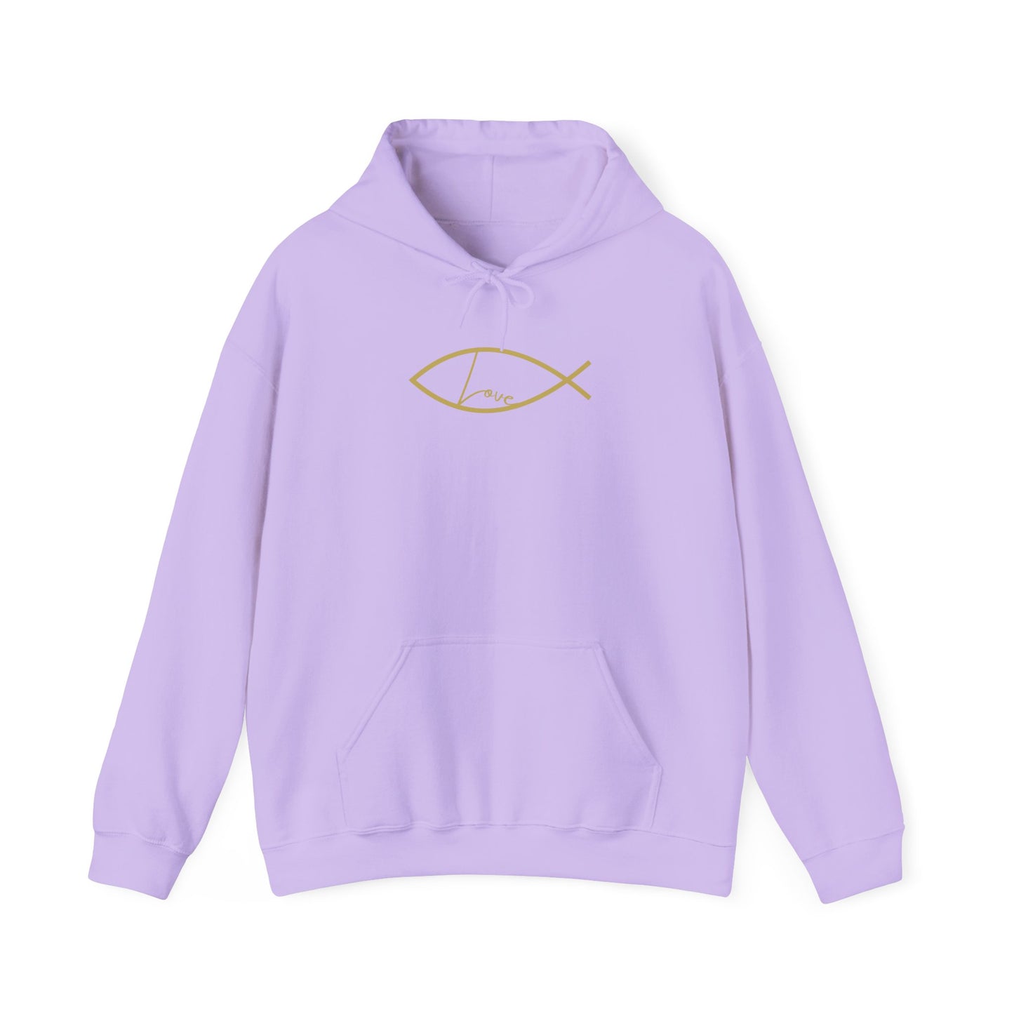 Love- Ichthys Unisex Heavy Blend™ Hooded Sweatshirt - Wear it Boldly to Say it Loudly!