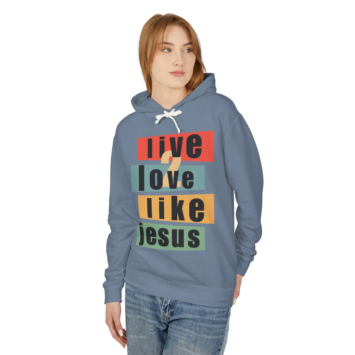 Live 2 Love Like Jesus - Unisex Hooded Sweatshirt - Hoodie