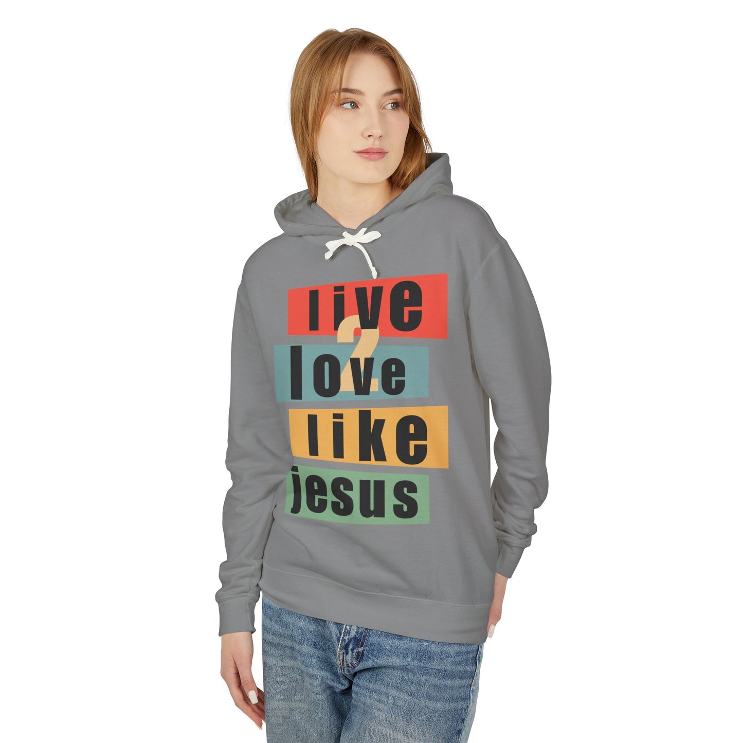 Live 2 Love Like Jesus - Unisex Hooded Sweatshirt - Hoodie