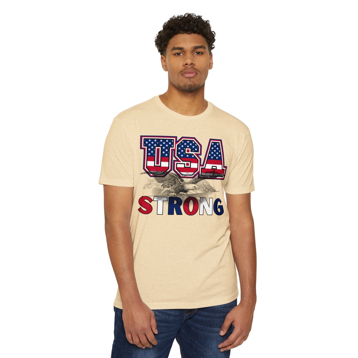 USA Strong - T-Shirt - Loud Wear