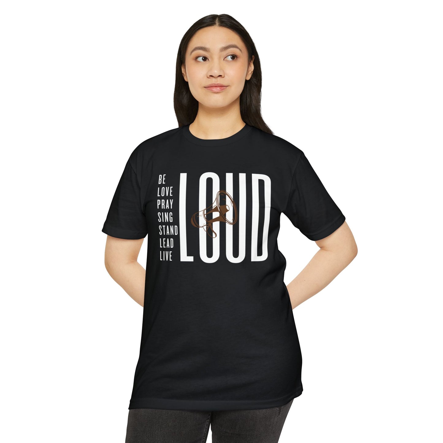 Be 'LOUD' - Unisex CVC Jersey T-Shirt - Loud Wear